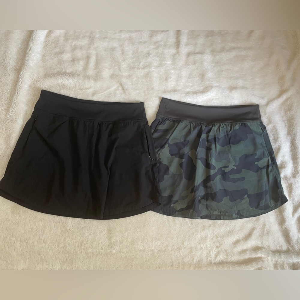 2 pairs Old Navy Zipper Skort. Medium
